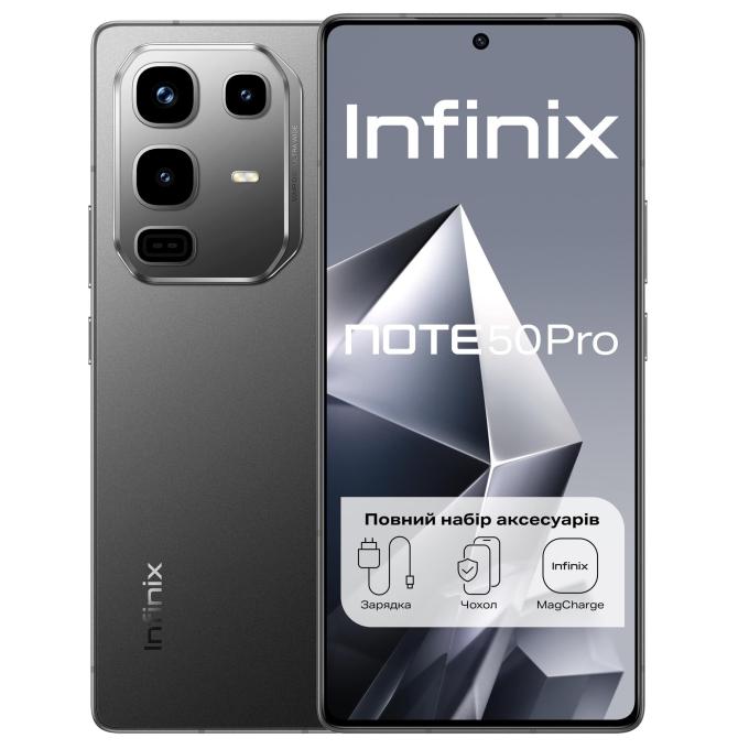 Infinix Note 50 Pro X6855 12/256GB Shadow Black