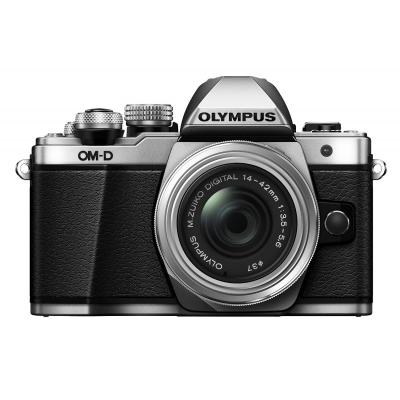 Цифровой фотоаппарат OLYMPUS E-M10 mark II Pancake Zoom 14-42 Kit silver/silver V207052SE000