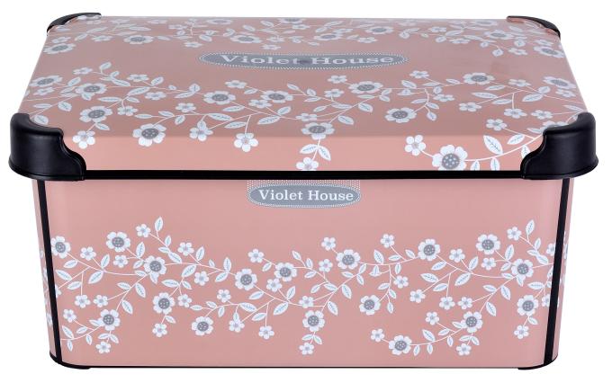 VIOLET HOUSE 0647 DECOR PINK FLOWERS с/кр. 10