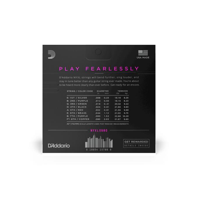 D'Addario NYXL0980