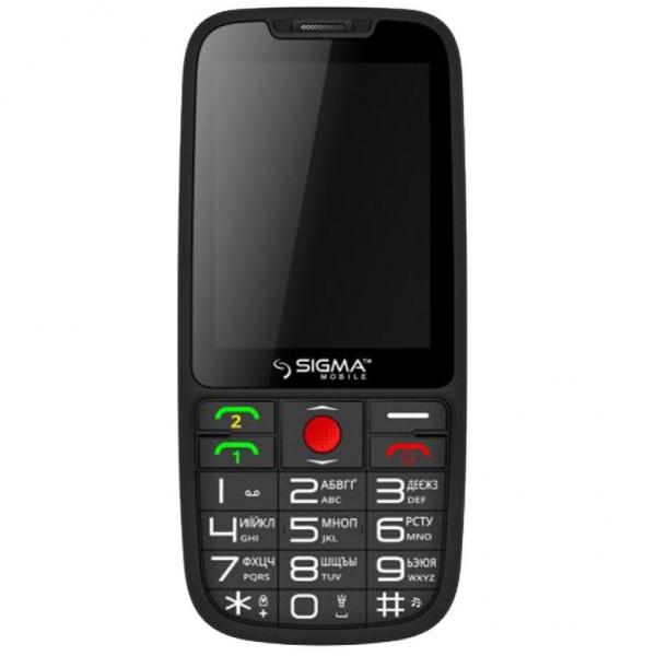 Мобильный телефон Sigma Comfort 50 Elegance Black 4827798233764/4827798233733