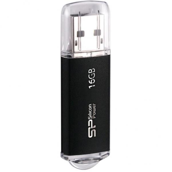 USB флеш накопитель Silicon Power 16GB Ultima II I-Series Black USB 2.0 SP016GBUF2M01N1K