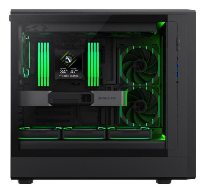GAMEMAX CLAW 460 BK