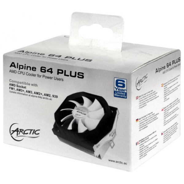 Охлаждение для СPU Arctic Cooling Alpine 64 PLUS