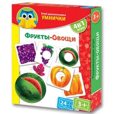 Настольная игра Vladi Toys Фрукты-овощи (рус.) VT1306-06-2