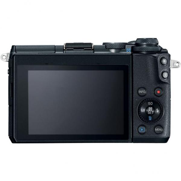 Цифровой фотоаппарат Canon EOS M6 15-45 IS STM Black Kit 1724C043AA