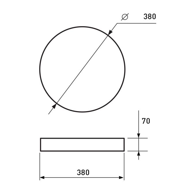 EUROLAMP LED-ESL-48W-N32