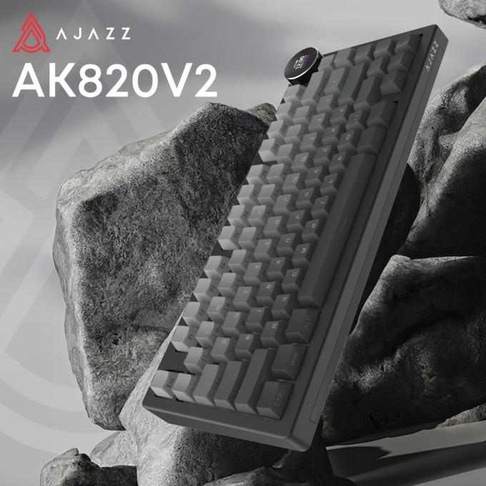 Ajazz AK820-V2-WP-S-BG