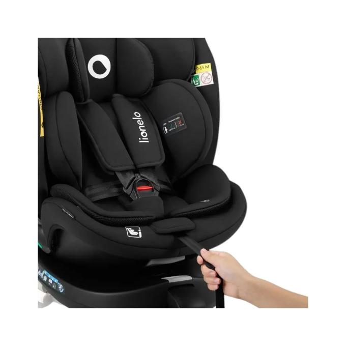 Lionelo LO-NAVY I-SIZE BLACK ONYX