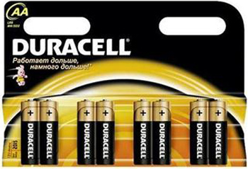 Батарейка Duracell LR06 MN1500 KPD 08*20 Turbo 1x8 шт.
