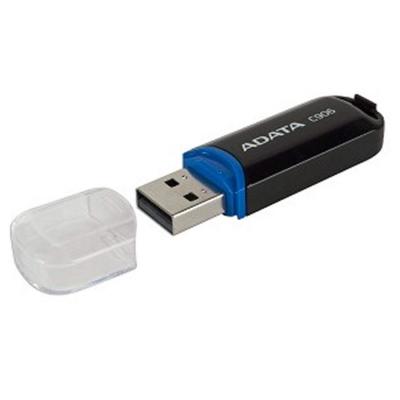 USB флеш накопитель A-DATA 16Gb C906 Black USB 2.0 АС906-16G-RBK