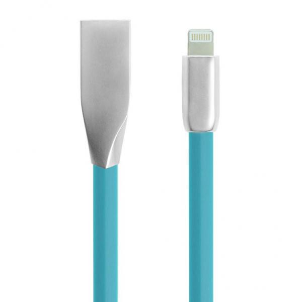 Дата кабель Gelius Knight Seria USB 2.0 – Apple Lightning Blue 48752