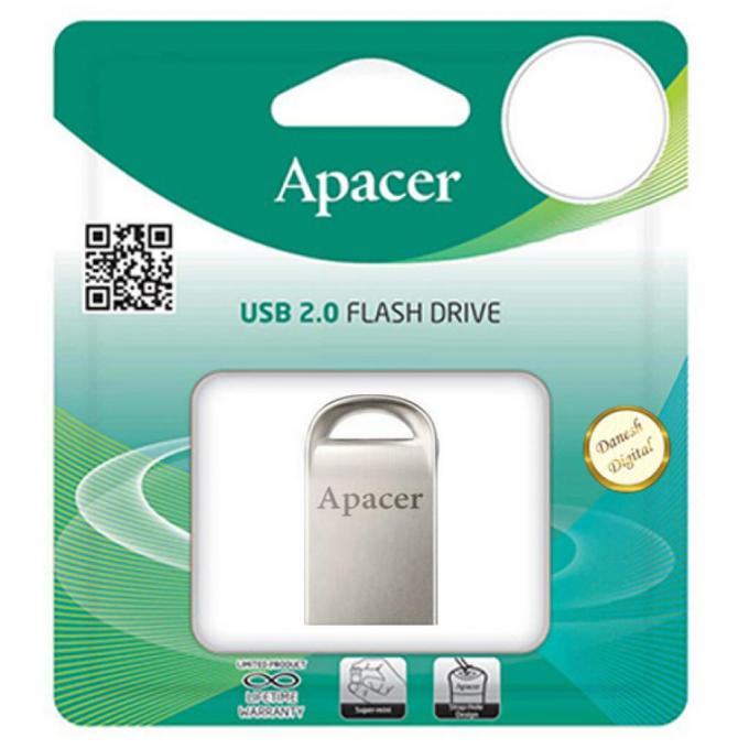 USB флеш накопитель Apacer 8GB AH115 Silver USB 2.0 AP8GAH115S-1