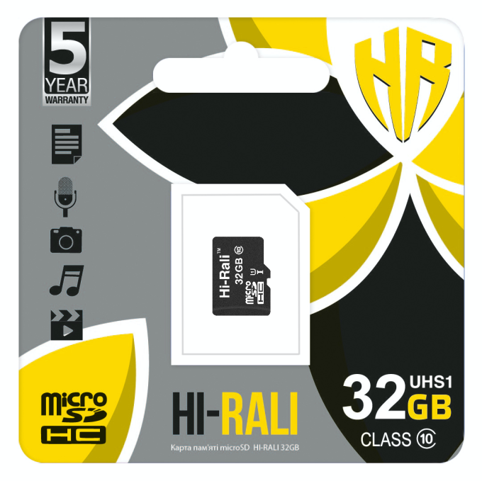 Hi-Rali HI-32GBSD10U1-00
