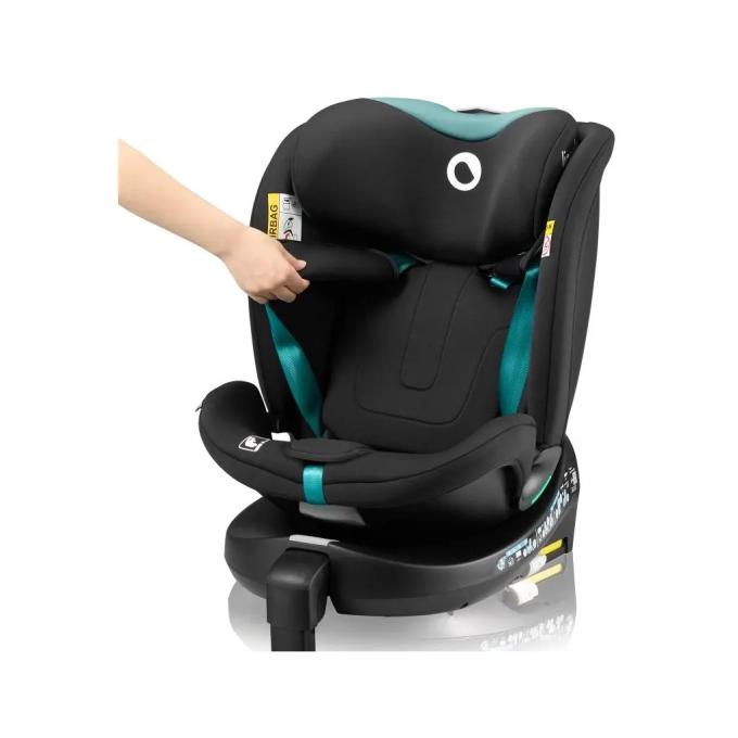 Lionelo LO-NAVY I-SIZE BLACK TURQUOISE