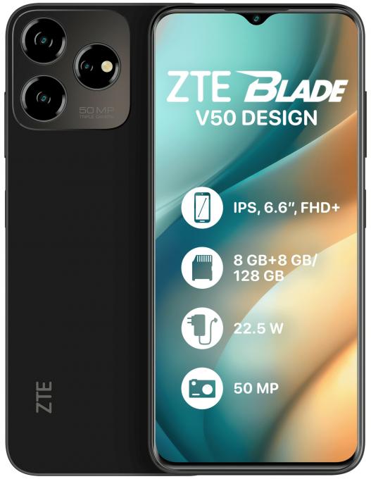 ZTE Blade V50 Design 8/128GB Black