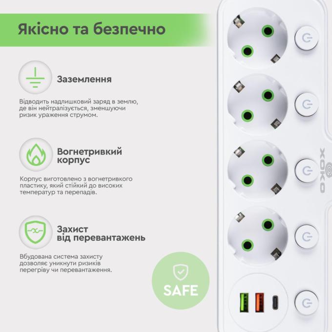 XoKo XK-SPW-4-2-1-WH
