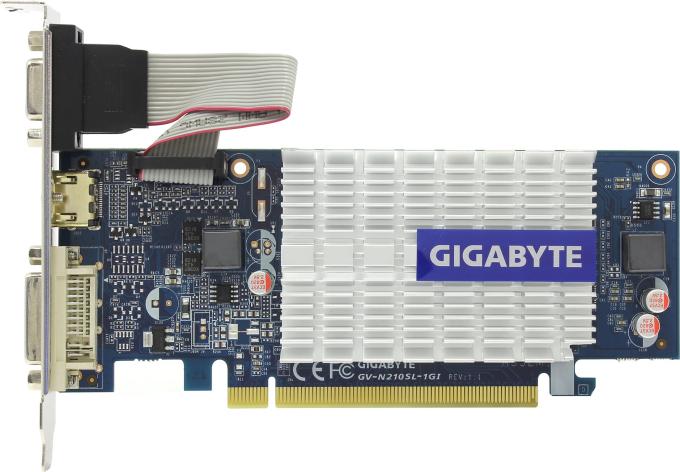 Видеокарта GigaByte GV-N210SL-1GI