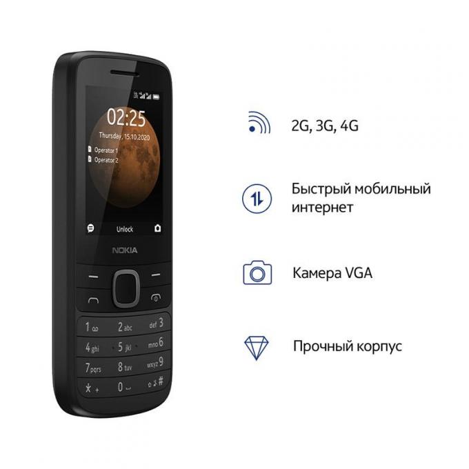 Nokia Nokia 225 4G Black
