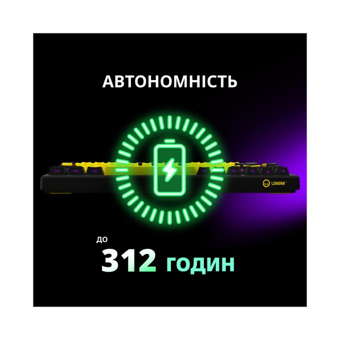 LORGAR LRG-KBP7075W-YL-US