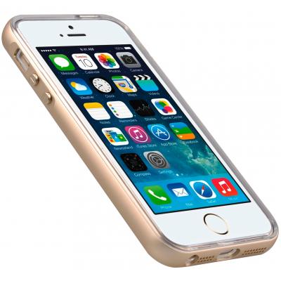 Чехол для моб. телефона Avatti Mela Double Bumper iPhone 5/5S gold 153373