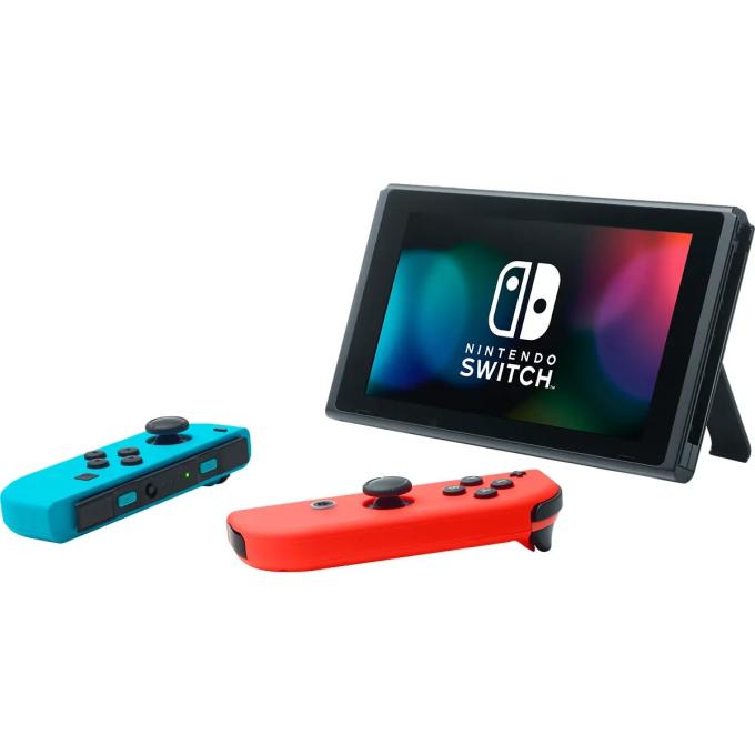 Nintendo Switch V2 HAC-001(01) Red & Blue_JP