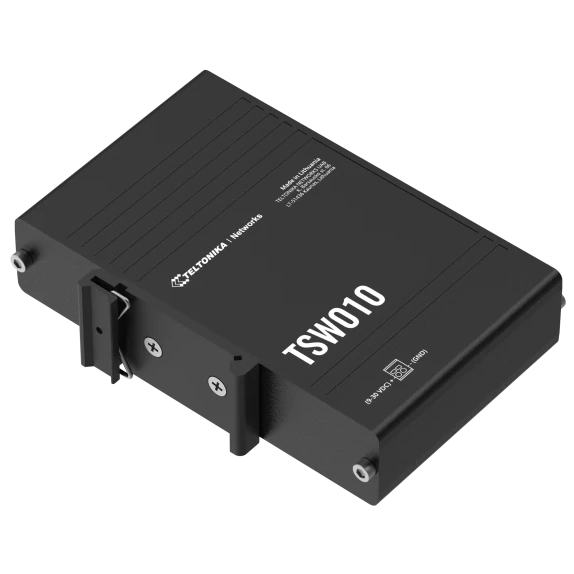 Teltonika TSW010 с монтажом на DIN-рейку
