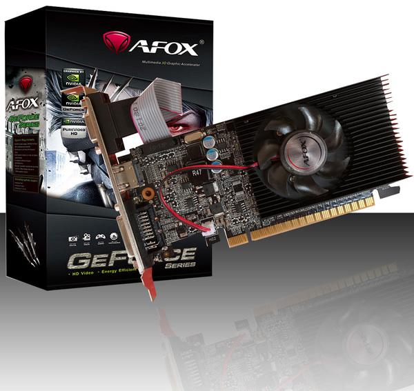 Видеокарта AFOX 1Gb DDR3 64Bit AF210-1024D3L5 PCI-E