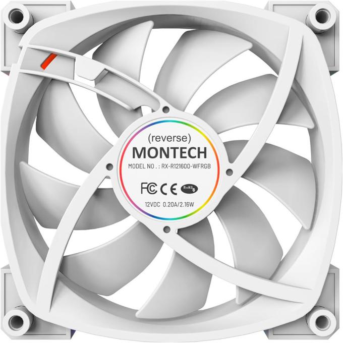 MONTECH RX120 PWM WHITE