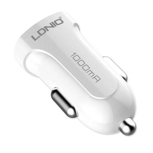 Зарядное устройство LDNIO DL-C17 (1*USB, 1A, White) 36960