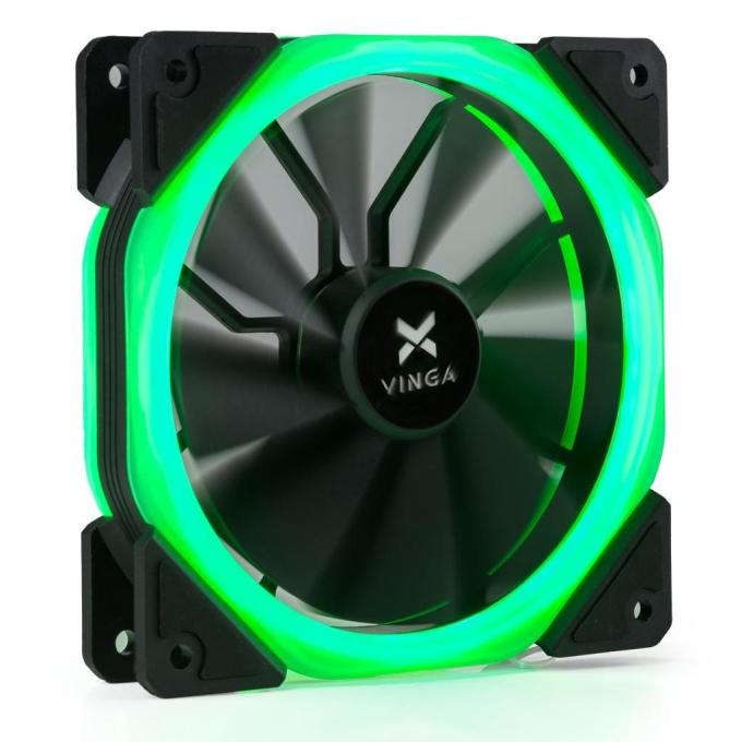 Vinga LED fan-02 green