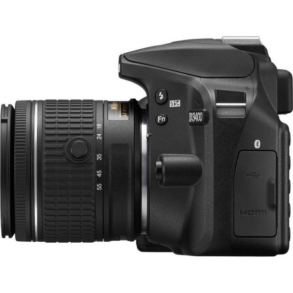 Цифровой фотоаппарат Nikon D3400 AF-P 18-55 VR + AF-P 70-300VR Kit VBA490K005