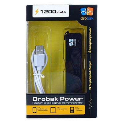 Батарея универсальная Drobak Power-1200 (Li-Pol/Black) 605301