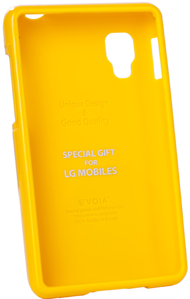 Чехол VOIA LG Optimus L4II Single Jelly Yellow