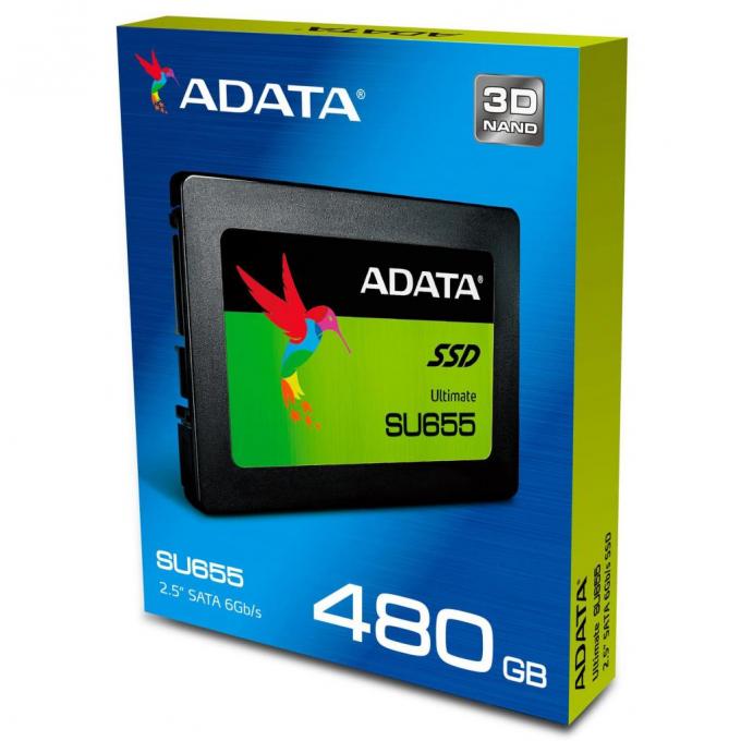 Накопитель SSD ADATA ASU655SS-480GT-C