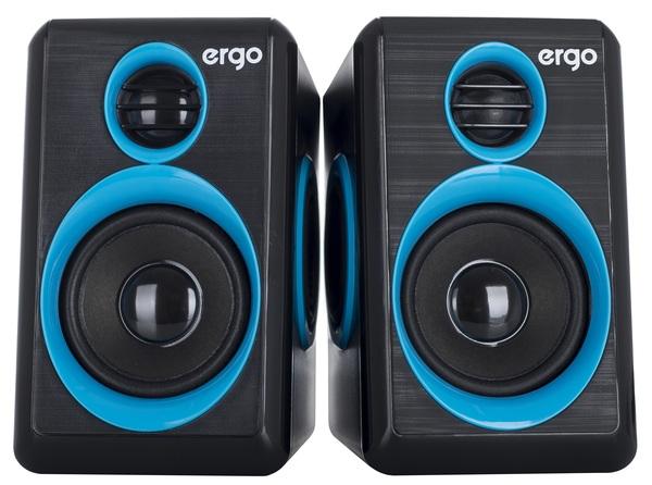 Комп.акустика ERGO S-165 USB 2.0 синий/черный S-165 (blue+black)