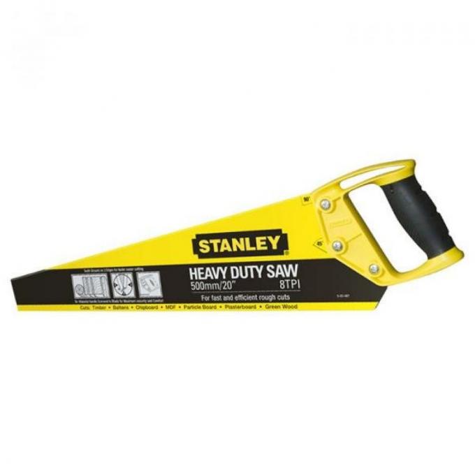 Ножовка Stanley OPP 8 зубьев на дюйм, длина 500 мм 1-20-087