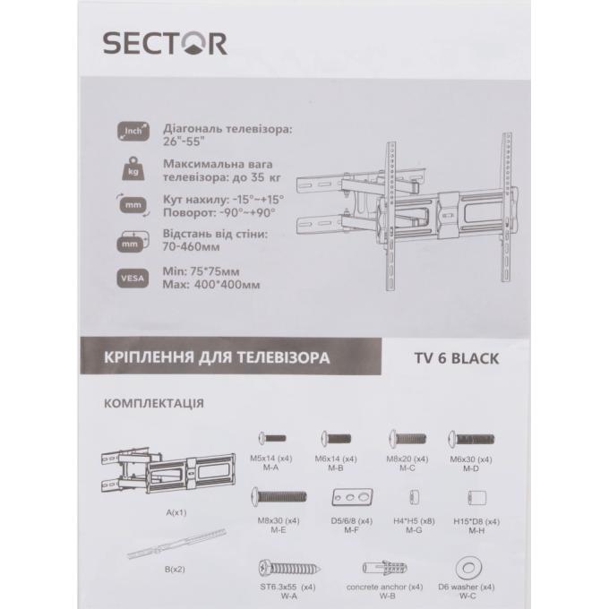 Sector TV 6 Black