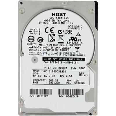 Жесткий диск для сервера WDC Hitachi HGST 0B31229 / HUC101860CSS204