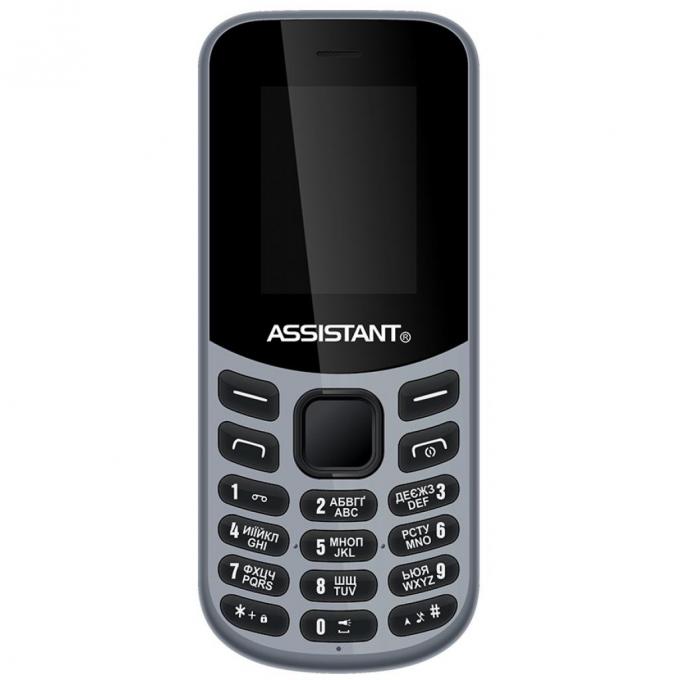 Мобильный телефон Assistant AS-101 Grey 873293012834