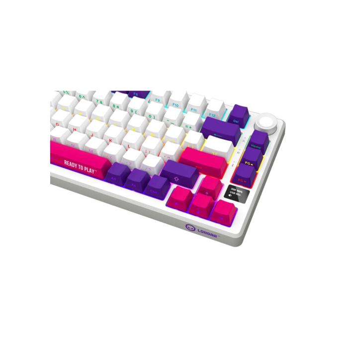 LORGAR LRG-KBP7075W-WH-US