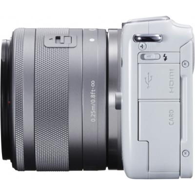 Цифровой фотоаппарат Canon EOS M10 15-45 IS STM White Kit 0922C040