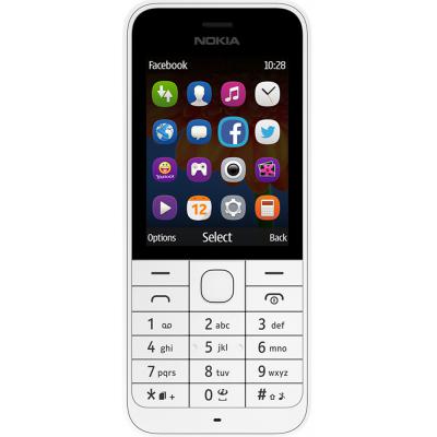 Мобильный телефон Nokia 220 (Asha) White A00017592