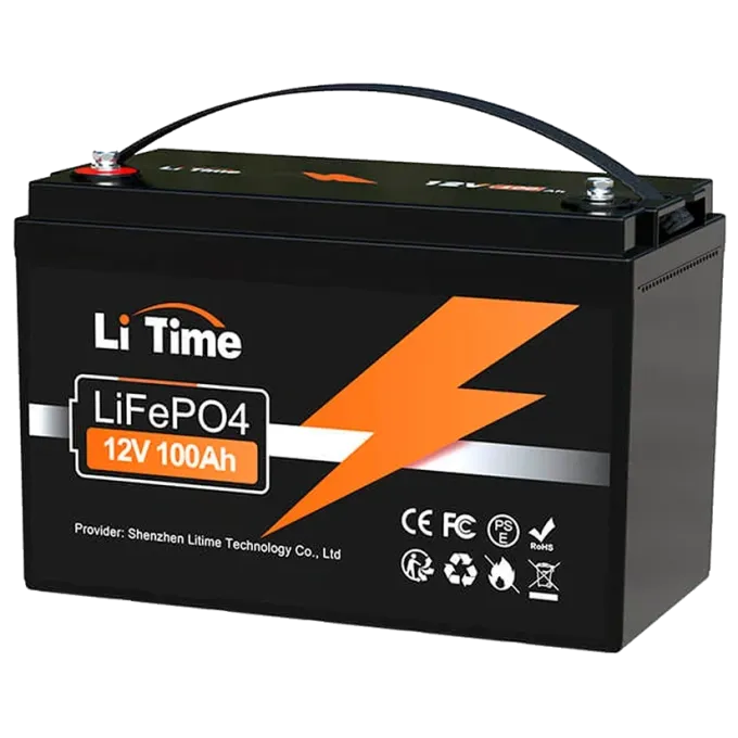 Litime LiTime LiFePO4 12V 100Ah bluetooth