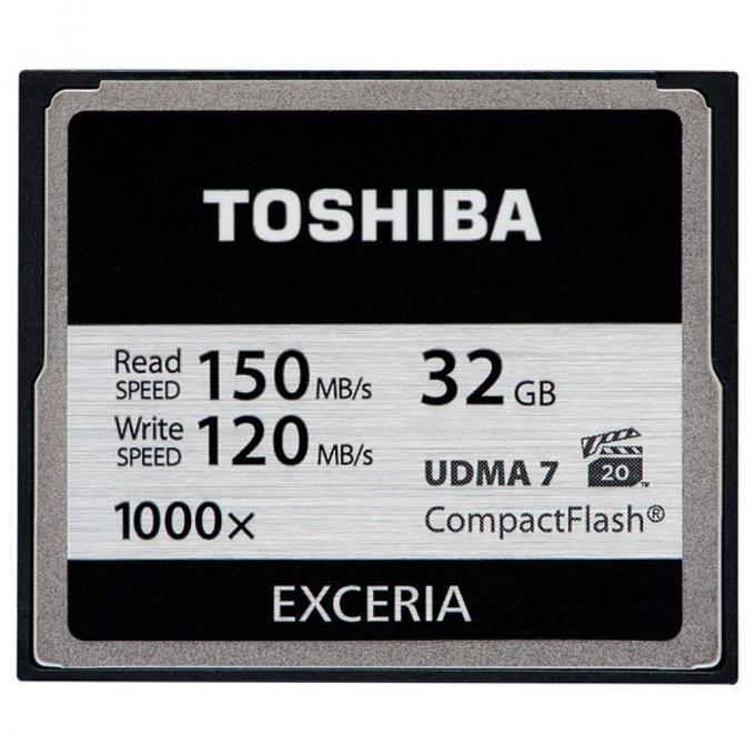 Карта памят 1000X 32GB Compact Flash TOSHIBA CF-032GTGI(8