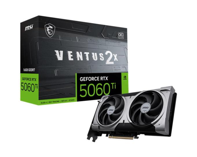 MSI 5060TI16G VENT 2X OC PLUS