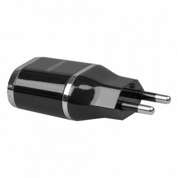 Зарядное устройство Greenwave USB 5V/2.1A CH-TC-221 black
