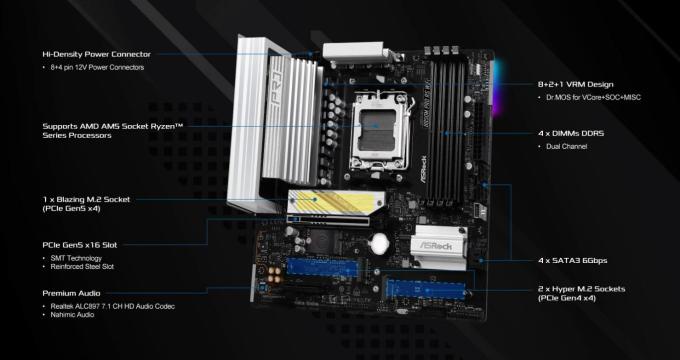 ASRock B850M PRO RS WIFI