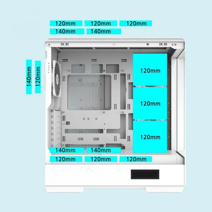Zalman P50DSWHITE