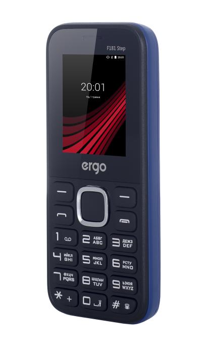 Мобильный телефон Ergo F181 Step Blue